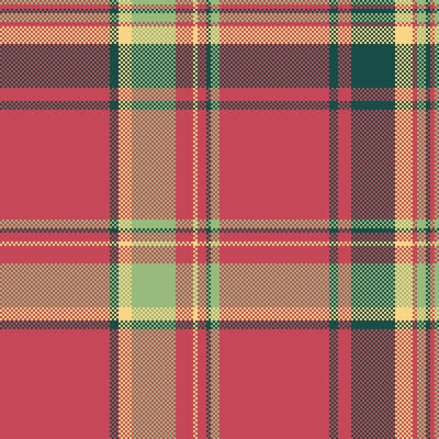 Vibrant red, green, and beige plaid pattern. Perfect for textile designs, website backgrounds, or autumnal themed projects.