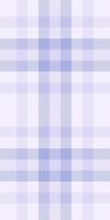 Subtle pastel plaid pattern in soft lavender and light blue hues. Perfect for textile design, website backgrounds, or stationery. vector