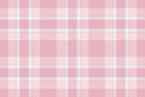 Pastel plaid pattern in pink and light blue hues. Textile design with a traditional aesthetic. Use for backgrounds, textures, fabric design, or festive crafts. vector