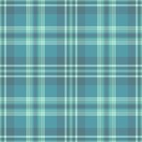 Elegant plaid pattern with calming teal and grey hues. Versatile backdrop for designs, textiles, or presentations needing a structured, soothing touch. vector