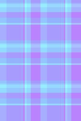 Pastel purple and light blue plaid pattern. Ideal for textile design, backgrounds, or website textures. Soft, calming aesthetic evokes feelings of tranquility and serenity.