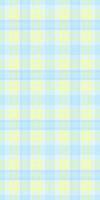 Pastel blue and yellow plaid pattern. Perfect for backgrounds, textiles, or stationery designs. Evokes feelings of serenity, joy, and childhood. vector