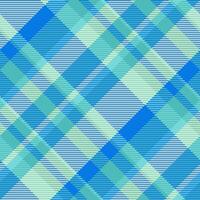 Cool blue plaid pattern, textile design. Perfect for backgrounds, apparel, or graphic projects needing a classic, textured touch. Versatile and adaptable. vector