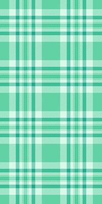Wide plaid seamless pattern, overlayed check textile. Windowpane fabric tartan background texture in mint and light colors.