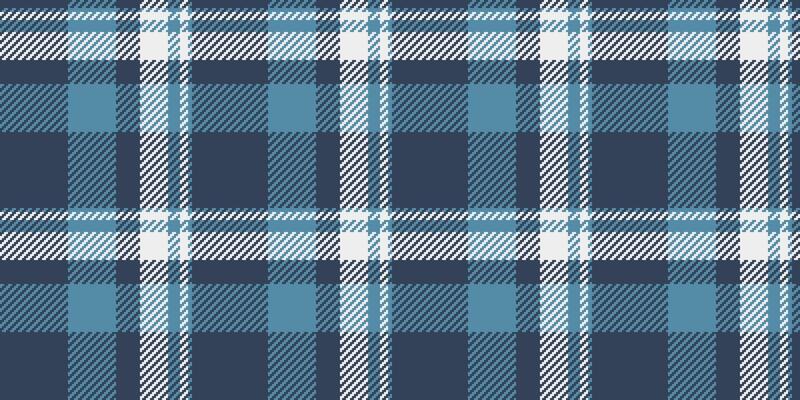 Classic blue and white plaid pattern. Seamless texture ideal for textile design, apparel, website backgrounds, and more. Evokes feelings of comfort and tradition.