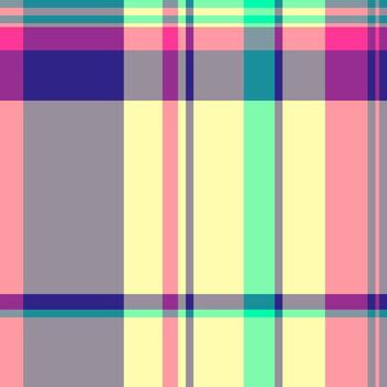 Vibrant, geometric pattern. Multicolored stripes create a plaidlike effect. Perfect for backgrounds, textiles, or abstract design projects requiring a cheerful touch. vector