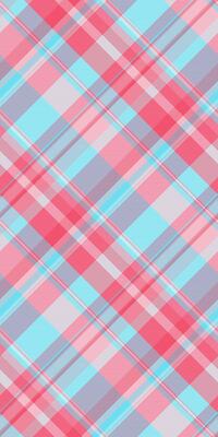 Vibrant pastel plaid pattern in pink, blue, and lavender. Perfect for textile design, website backgrounds, or scrapbooking. This cheerful, intersecting lines create a soft, playful aesthetic.