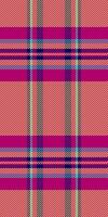 Vibrant pink and peach plaid pattern. Perfect for textile design, fashion, websites, or any project needing a bold, stylish texture. vector