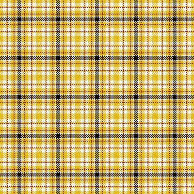 Vibrant yellow, black, and red plaid pattern. Perfect for textile design, fashion, website backgrounds, or any project needing a bold, geometric texture.