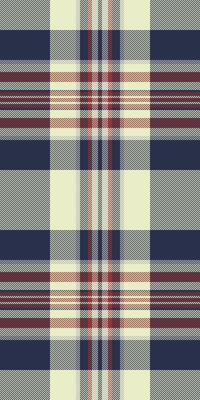 Classic cream, navy, and burgundy plaid pattern. Perfect for textile design, apparel, or website backgrounds.