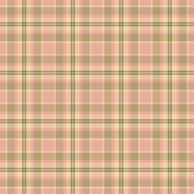 Subtle pastel plaid pattern in soft pinks and beige. Perfect for backgrounds, textiles, or website designs. Evokes feelings of warmth, comfort, and classic style.