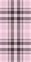 Elegant pink and gray plaid pattern. Perfect for textile design, fashion, websites, or scrapbooking. This subtle yet stylish texture evokes feelings of warmth and sophistication. vector