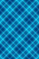 Classic tartan seamless check, present plaid texture. Mint textile pattern fabric background in cyan and bright colors. vector