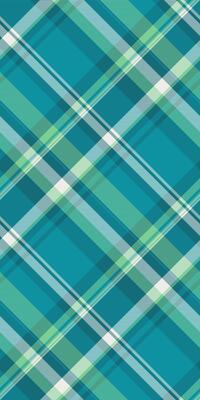20s seamless tartan, dog tooth pattern texture fabric. Decorate background check textile plaid in cyan and green colors.