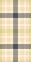 Elegant cream and taupe plaid pattern. Subtle texture adds depth to this versatile design, perfect for backgrounds, textiles, or fashion. Evokes feelings of warmth and sophistication. vector