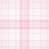 Delicate pink and white plaid pattern. Perfect for feminine designs, websites, packaging, or textile projects. Subtle texture and soft color evoke feelings of calmness and serenity. vector