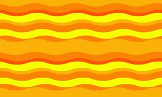 Vibrant, wavy abstract background in sunny orange and yellow hues. Perfect for website banners, textile prints, or cheerful, summery designs. Evokes warmth, energy, and optimism. vector