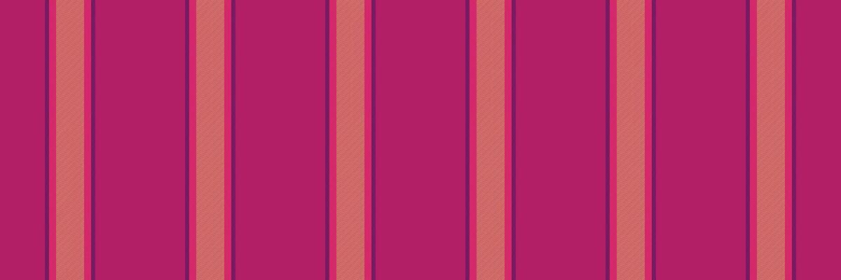 Sid textile pattern stripe, scenery background lines fabric. Lesthetic seamless texture vertical in pink and orange colors.