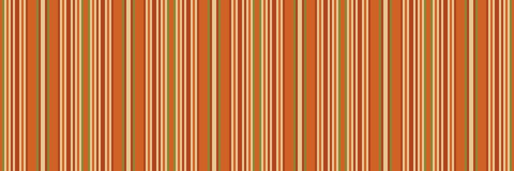 Pheet textile pattern, throw fabric lines texture. Aiscount background stripe vertical seamless in orange and amber colors. vector