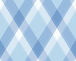 Serene blue and white diagonal plaid pattern. Perfect for backgrounds, textile designs, or web projects needing a calming, sophisticated aesthetic. vector