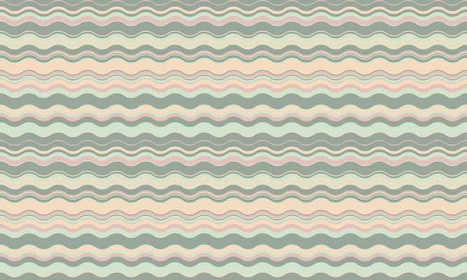 Serene pastel wavy stripes pattern. Perfect for backgrounds, website design, textile prints, and packaging. Evokes feelings of calm and gentle movement.