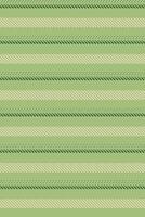 Hunter pattern lines background, 1960s seamless vertical textile. Faded texture fabric stripe in green and light colors. vector