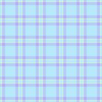 Pastel blue and lavender plaid pattern. Ideal for textile design, website backgrounds, or scrapbooking projects. This soft, delicate texture evokes feelings of calmness and serenity. vector