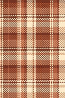 Warm earthy tones create a sophisticated plaid pattern. Perfect for textile design, autumnal themes, or rustic backgrounds.