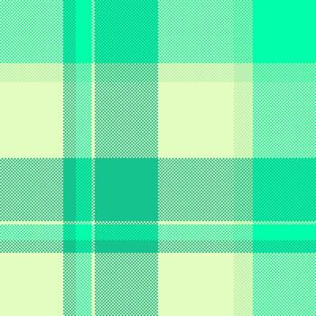 Pixelated plaid background in refreshing shades of green and yellow. Modern and versatile, perfect for textiles, web design, or adding a retro touch. vector