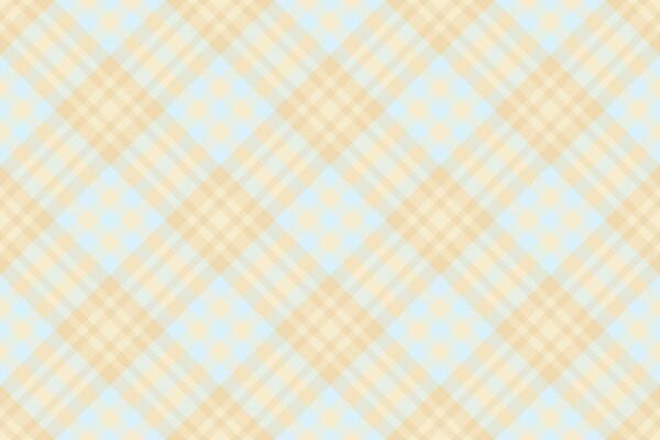 Jersey tartan plaid , illustration pattern seamless texture. Argyle fabric textile check background in light and wheat colors.