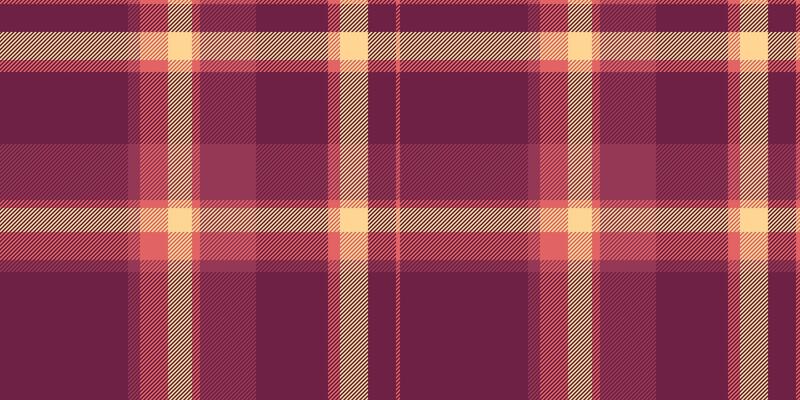 Warm autumnal plaid pattern in rich burgundy and peach tones. Perfect for fall fashion, textile design, or seasonal backgrounds.
