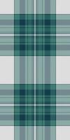 Elegant teal and gray plaid pattern. Perfect for textile design, apparel, or website backgrounds. Subtle yet sophisticated, this seamless texture evokes feelings of calm and sophistication. vector