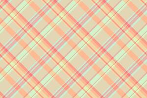 Multi background plaid, lovely seamless texture textile. Layered tartan fabric pattern check in light and red colors. vector