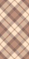 Elegant neutral plaid pattern. Subtle earthy tones create a sophisticated and versatile design ideal for fashion, interiors, and branding. Perfect for backgrounds, textiles, or website designs. vector