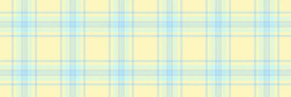Pastel yellow and light blue plaid pattern. Subtle texture, perfect for backgrounds, website design, textiles, and stationery. Evokes feelings of calmness and gentleness. vector