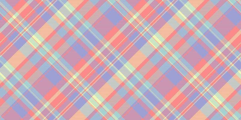 Pastel diagonal plaid pattern. Perfect for textile design, website backgrounds, or stationery. Subtle, soft colors create a calming, feminine aesthetic. Ideal for spring or summer projects.