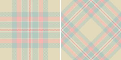 Pastel plaid patterns, perfect for textile design, fashion, or website backgrounds. These soft, versatile checks offer a calming aesthetic, ideal for branding or creating a gentle, feminine feel. vector