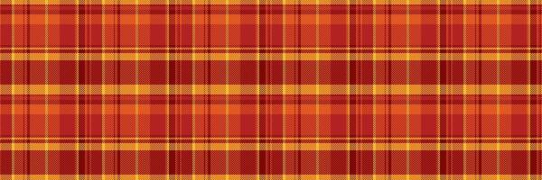 Warm autumnal plaid pattern. Rich red and gold hues create a cozy, textured design perfect for fallthemed projects, textiles, or website backgrounds. vector