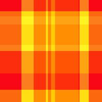 Vibrant red and yellow plaid pattern. Perfect for backgrounds, textiles, or website design. This bold, geometric design evokes energy and warmth. vector