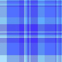 Vibrant blue plaid pattern. Perfect for textile designs, website backgrounds, or fashion projects. This seamless texture offers a modern, stylish feel, conveying calmness and sophistication. vector