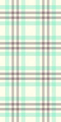 Pastel mint green and taupe plaid pattern. Perfect for textile design, backgrounds, or website templates. Subtle, elegant, and versatile. Evokes feelings of calm and sophistication.