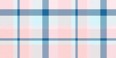 Soft pastel pink and blue plaid pattern. Perfect for backgrounds, textiles, and stationery design. A delicate and calming texture evoking feelings of serenity and gentleness. vector