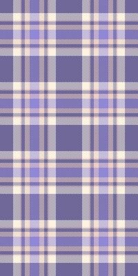 Girl tartan plaid texture, dreamy textile seamless. Wear background check fabric pattern in indigo and old lace colors.