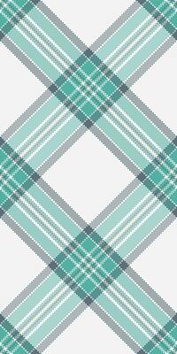 Elegant teal and white plaid pattern. Perfect for textile design, website backgrounds, or crafting projects. Subtle texture adds visual interest.