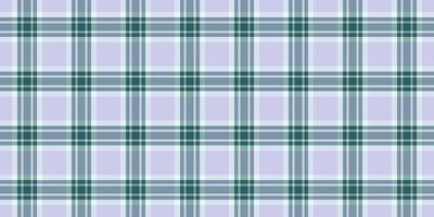 Elegant pastel plaid pattern, perfect for textile design, website backgrounds, or stationery. Subtle lavender and teal hues create a calming, sophisticated aesthetic. vector