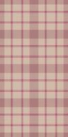 Elegant blush pink and beige plaid pattern. Perfect for textile design, fashion, home decor, or website backgrounds. This subtle yet stylish texture evokes warmth and sophistication. vector