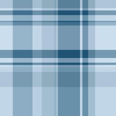 Geometrical check tartan seamless, lined plaid textile. Wool background fabric pattern texture in cyan and light colors.