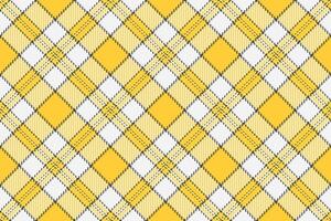 Vibrant yellow and white plaid pattern. Perfect for textile design, website backgrounds, or seasonal projects. This cheerful, geometric design evokes feelings of warmth and optimism. vector