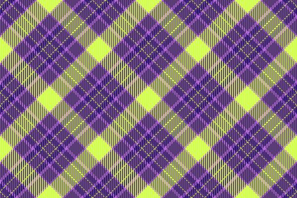 Vibrant lime green and purple plaid pattern. Perfect for textile design, fashion, or web backgrounds.