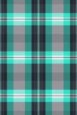Vibrant teal and grey plaid pattern. Perfect for textile designs, fashion, backgrounds, and website projects.